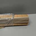 UNISHADES Blackout Cordless Bamboo Roman Shades 30 3/4×64 in Papara Carbon
