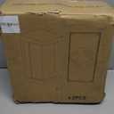 Black Outdoor Light Fixtures Wall Mount, IP65 Waterproof Porch Lights Outdoor Wall Sconce, 2 Pack Rectangular Modern Exterior Lighting Fixtures for House Front Door,3-Color Temperature