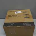 Consumest Corner Shower Caddy Stand - 3 Tier Shower Organizer with Soap Holder, Tall Floor Corner Shelf Standing with Adjustable Feet & 4 Hooks, Storage Rack for Bathroom, Silver