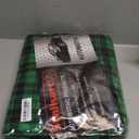 Heated Blanket - 12-Volt Electric Blanket for Car, Truck, SUV, or RV - Portable Winter Car Accessories for Camping or Travel by Stalwart (Green Plaid)