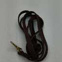 Leather Dog Leash 8ft x 3/4 inch,Strong Heavy Duty Genuine Leather Braided Dog Training Leash, Soft and Comfortable for Large Dogs, Medium Small Dogs (Brown, 8FT*3/4in)
