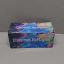 WATERGLIDE Outdoor Christmas Net Lights, 12FT x 5FT 360 LED Mesh String Light with 8 Lighting Mode, Connectable Waterproof Lights for Garden Tree Bushes, Holiday Wedding Party Decoration, Red & Green