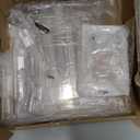 Cupcake Stand  Premium Cupcake Holder  Cady Bar Party Dcor  4 Tier Acrylic Tower Display for Pastry + LED Light String  Ideal for Weddings, Birthday (Pink Light)