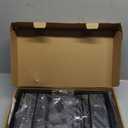 OPNICE Desk Organizer and Accessories, 2-Tier Computer Monitor Stand Riser with Drawer and 2 Pen Holders, Laptop Stand, Office Desk Accessories for Office Supplies, Black (Black 1-Pack)