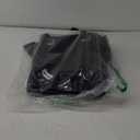 Laundry Hamper with Lid and Wheels, 29 Gal Rolling Laundry Basket with Washing Bag & Front Mesh Bag, Collapsible Dirty Clothes Hampers for Bedroom Aesthetic, Bathroom, Dorm, Laundry Room - Easy Carry (120L, Black)