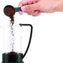 Bodum 12oz Brazil French Press Coffee Maker, High-Heat Borosilicate Glass, Black - Made in Portugal