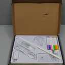 Lumiboard LED Drawing Board, LED Note Board, Acrylic Dry Erase Glowboard with 4 Modes & 7 Colors Light, Include Adapter, Led Doodle Board for Kids, Halloween or Christmas Decorations (Small)