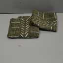 vivrudil Home Décor Decorative Boho Accent Chenille Throw Pillow Covers Textured Neutral Cushion Covers Soft Farmhouse Pillowcase for Couch Sofa Bed Living Room, 18×18 Inch, Set of 2, Olive Green