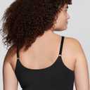 True & Co True Everybody Women's Adjustable Strap Scoop Neck Bra (Black, XS)