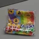 Wettarn St. Patricks Day Game Set 27x18 Rainbow Dart Board with 12 Sticky Balls St Patricks Day Party Games Irish Outdoor Activities Favors Shamrock Rainbow Decor