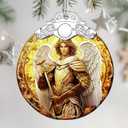 Religious Christmas Ornaments - Archangel Michael Ornament | Christmas Tree Ornament | Xmas Tree Decor - Spiritual Guardian Gift, Holiday Keepsake, Gift Ideas & Holiday Present
