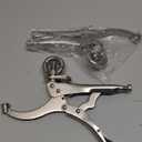 Elsjoy 2 Pack 9 inch Drill Press Clamp, Drill Press Locking Fix Clamp Welding Table Hold Down Clamp, Heavy-Duty Drill Press Accessories for Locking, Gripping, Woodworking