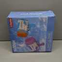 Sloosh 2 Packs 69 Holes Bubble with Solution Refill for Toddlers, Kids, Rocket Shape Bubble Guns Toy for Outdoor, Summer Toy, Gifts, Party Favors,Wedding, Easter