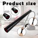 3Pack Vacuum Extension Tubes, 1.25 Inch Diameter, 14.76 Inch Length - Black | Compatible with 1-1/4 Inch Hose Wet/Dry Vacuum Cleaners | Versatile Tool (Black, 3 P 14.76 ")