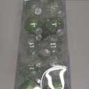 Christmas Ball Ornaments 20ct 80mm 3.15" Clear Shatterproof Xmas Ball Decorations for Christmas Tree Large Pet Decorative Christmas Baubles Bulk for Holiday Party Indoor and Outdoor (Avocado Green)