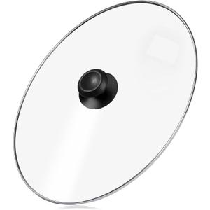 Oval Glass Lid 7 Quart Replacement for Crock Pot 7qt Slow Cooker SCV700SS and for Hamilton Beach Slow Cooker SCV700, 33474G, SCV700-KC, SCV700SS Replacement Oval 7 Quart Lids