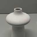 HD Designs 7.8 Inch Ceramic Vase White, 1 ct