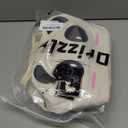 drizzle Travel Mini American Mahjong Set - 166 White Tiles Includes Jokers 0.8" White Melamine Material - with Racks Instructions and Panda Bag 2.20 Pounds