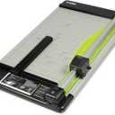 CARL Heavy Duty Rotary Paper Trimmer - 12238, Black/Silver, 18inch
