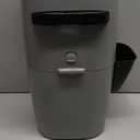 Litter Genie Plus Pail (Silver) | Cat Litter Box Waste Disposal System for Odor Control | Includes 1 Square Refill Bag no scoop included