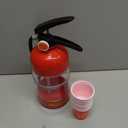 Potchen 2l/70oz Liquor Drink Dispensers Fire Extinguisher with 12 Cups Firefighter Firetruck Birthday Party Supplies Portable Drink Beverage Alcohol Wine Dispenser Pump for Beer Cocktail Whiskey