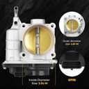 TB1043 Electronic Throttle Body Fits for Nissan 2.5L Altima 2007-2012, Rogue 2.5L 2008-2013, Sentra 2.5L 2007-2012, Replace for S20054,16119JA00A, 16119JK20A, 16119AL60A