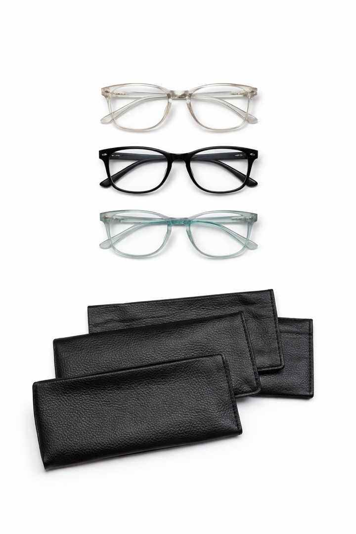 3 Pack Bifocal Reading Glasses for Women Men Bi-focal Readers PC Frame Fixed Hinge Dual Focal Clear Top Eyewear, Black + Pretty Pink + Pea Color, +2.00