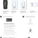 Craftmade 3 Speed Universal Smart WiFi Fan Control - Voice Activation Compatible with Alexa, Google Assistant, Samsung Things, and iOS or Android App, White