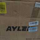 Ayleid Retractable Garden Hose Reel,1/2 in x 130 ft Wall Mounted Hose Reel, with 9- Function Sprayer Nozzle, Any Length Lock/Slow Return System/Wall Mounted/180Swivel Bracket (Gray)