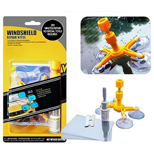 YOOHE Car Windshield Repair Kit - Windshield Chip Repair Kit with Windshield Repair Resin for Fix Auto Glass Windshield Crack Chip Scratch