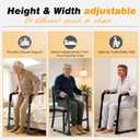 Couch Stand Assist for Elderly, Adjustable Chair Assist for Elderly Sit to Stand, Heavy-Duty Senior Lifting Devices & Standing Aids for Seniors, 400lbs Capacity, Black