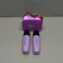 Mini Karaoke Machine Toys Gifts,Kids Portable MP3 Player with 2 Wireless Microphone and LED,Christmas Birthday Gifts for Girls Boys 3 4 5 6 7 8+ Year Old (Purple)