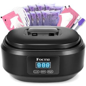 Paraffin Wax Machine for Hand and Feet - 3500ml Paraffin Wax Warmer Moisturizing Kit Auto-time and Keep Warm Paraffin Hand Wax Machine with 5Pack Refills, Ideal for Home Paraffin Baths