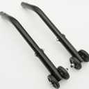 Anti-Tippers, Cruiser III Universal Anti-Tippers with Wheels, Suitable for K3, K4 Wheelchairs, STDS819 (1 Pair, Black)