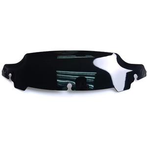 WYNMOTO 4.5" Black Wave Windshield Windscreen Compatible for 2014-2019 Harley Davidson Touring Street Glide/Electra Glide/Tri Glide FLHT FLHX FLHTCU FLHTC FLHTK/Tri-Wheel Glide