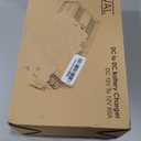 FOVAL 12V 60A DC to DC Charger, 800W Ultra-Fast Battery Charger for LiFePO4, Lead-Acid, AGM, Gel, and Lithium - Multi-Stage Charging for RVs, CVS, Trailers, Boats and Trucks