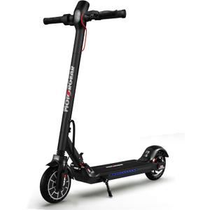 Hurtle Electric Scooter for Adults & Kids - Foldable Design with 300W Brushless Motor, 8.5" Pneumatic Tires, Up to 19MPH Speed, 18-Mile Range, LED Display, Disc Brake & ABS System for Safe Commuting