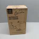 PAPIFEED Automatic Cat Feeder with App Control, 2.4G WiFi Auto Cat Food Dispenser, 3L Cat Feeder Automatic with Dual Power Supply, Easy-Clean Design for Cats & Small Dogs (Grey)