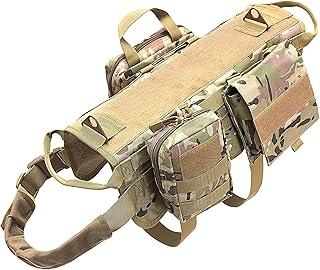 AIWAI tactical dog vest with detachable pouches.