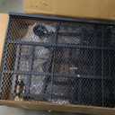 Black Rolling Storage Cart (38x23inch)