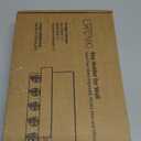 Key Holder for Wall, Decorative Key and Mail Holder with Shelf Has Large Key Hooks for Bags, Coats  Paulownia Wood Key Hanger with Mounting Hardware (9.8W x 6.7H x 4.2D) (Brown)