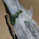 National Tree Company 4 ft Pre-Lit Grande Canadian Fir Mini Artificial Christmas Tree, 100 Clear Lights, 230 Tips, Includes Stand, Green