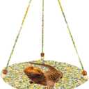 Jspupifip Bearded Dragon Bed, Large Reptile Hammock for Lizard Cage, Gecko & Chameleon Accessories (Green)