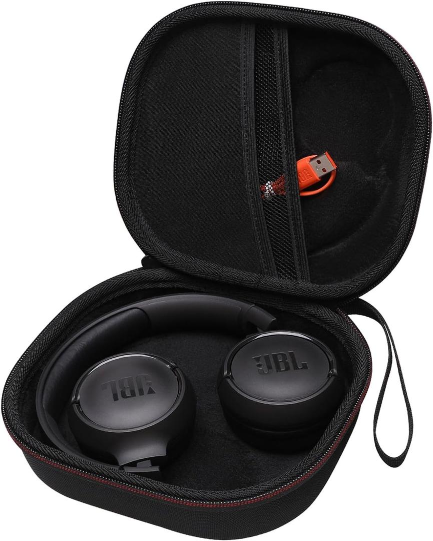 LTGEM Case Compatible with JBL Tune 510BT 520BT 500BT 570BT 660NC 710BT 720BT 770NC & Live 460NC 660NC 670NC 770NC 760NC Headphones, Black