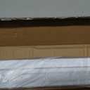 LazBlinds Cordless 1" Vinyl Mini Blinds for Indoor Windows - Light Filtering Horizontal Window Blinds & Shades, 35" W x 64" H, White