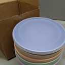 5 Pack Unbreakable Wheat Straw Bowls with Lid, 26 OZ Cereal Bowls for Kitchen, Dishwasher Safe Soup and Salad Bowls, Reusable microwave bowl for Ice Cream,Snack and Fruits