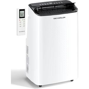 TECXERLLON 15,000 BTU Portable Air Conditioner for Large Room up to 800 Sq. Ft., Quiet 48dB 4-in-1 AC Unit with Dehumidifier, Self-Evaporating, Sleep Mode, Remote & Window Kit