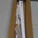Hanging Closet Rod, Adjustable Height & Width Closet Rods for Hanging Clothes-Closet Extender Hanging Rod Space-Maximizing Design Suitable for Hanging and Drying Clothes, White