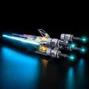 Hilighting Upgraded Led Light Kit Compatible with Lego Rebel U-Wing Starfighter Building Set, Lights Decoration Compatible with Lego 75399 (Model Not Included)