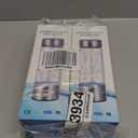 Hydrogen Water Bottle Generator 2 Pack 2025 w SPE/PEM Tech Water Ionizer, Portable Hydrogenated Water Machine Improve Water in 3 Minutes Hydrogen Rich (Silver)